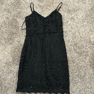 Lulus black dress size small